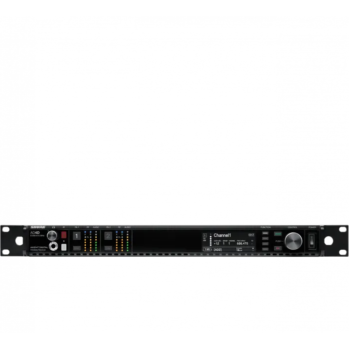 Shure AD4DE-A I Wireless Dual Channel Receiver (470-636 MHz)