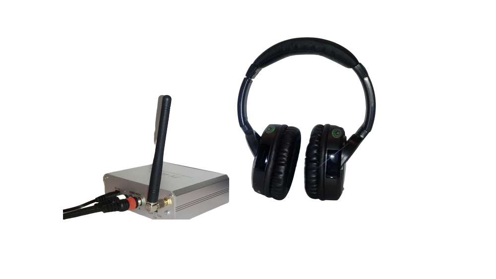 Silent Disco Transmitter | 3 ch, rca in