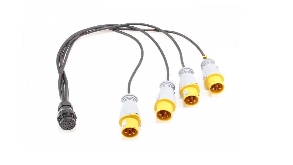 Chainmaster | 4 x CEE 4-pol M -> Socapex F