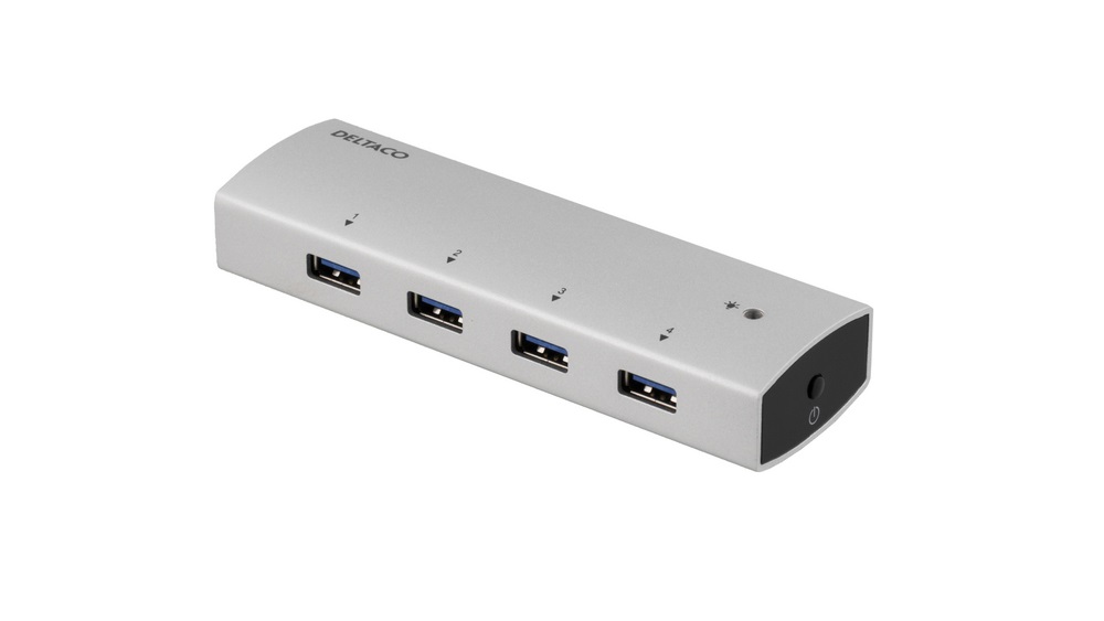 Deltaco USB3 | 4 port hub