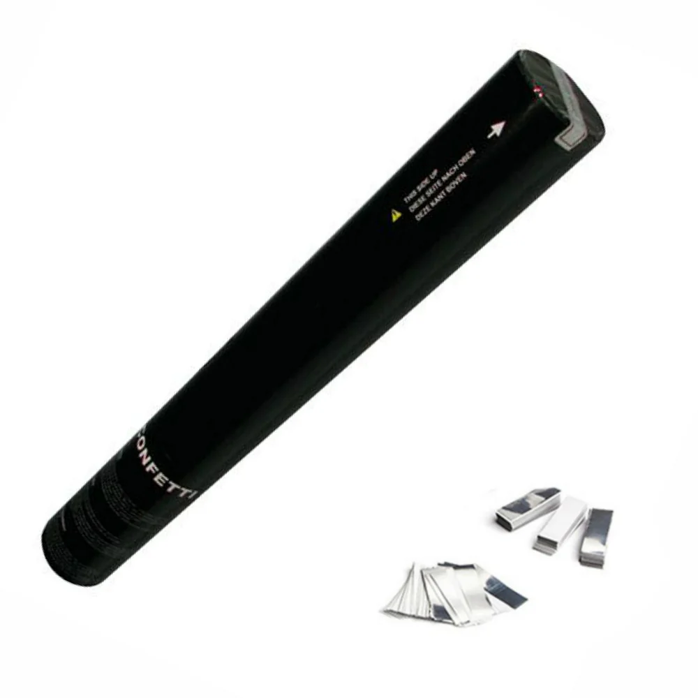 Magic FX Handheld Confetti | 50 cm, white/silver